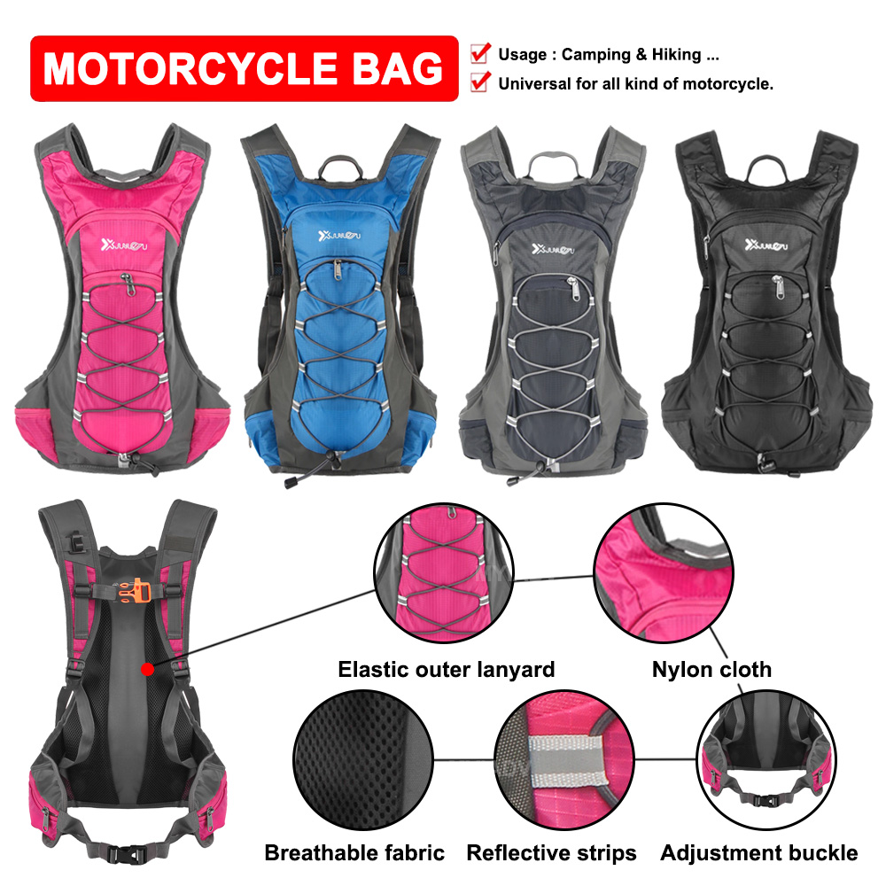 Cycling Journey - Mochila para motocicleta, mochila de almacenamiento