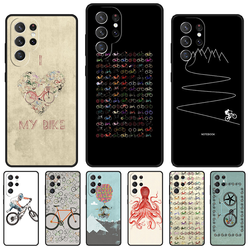 Cycling Quote - Funda de teléfono para bicicleta Samsung