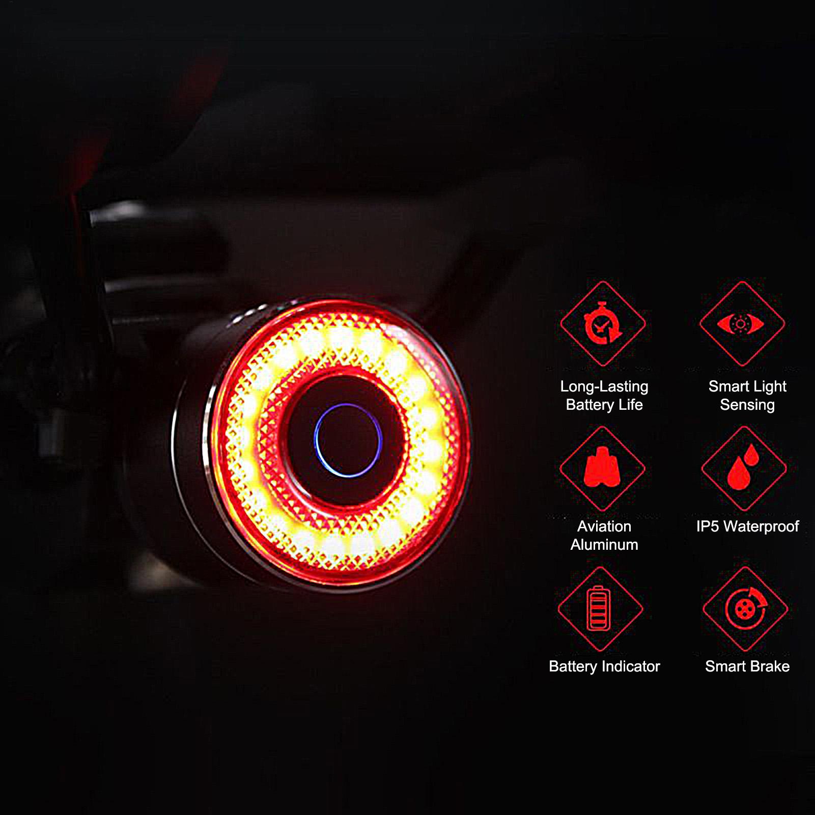 Luz de freno de bicicleta, luz - Cycling Commute reseña y precio