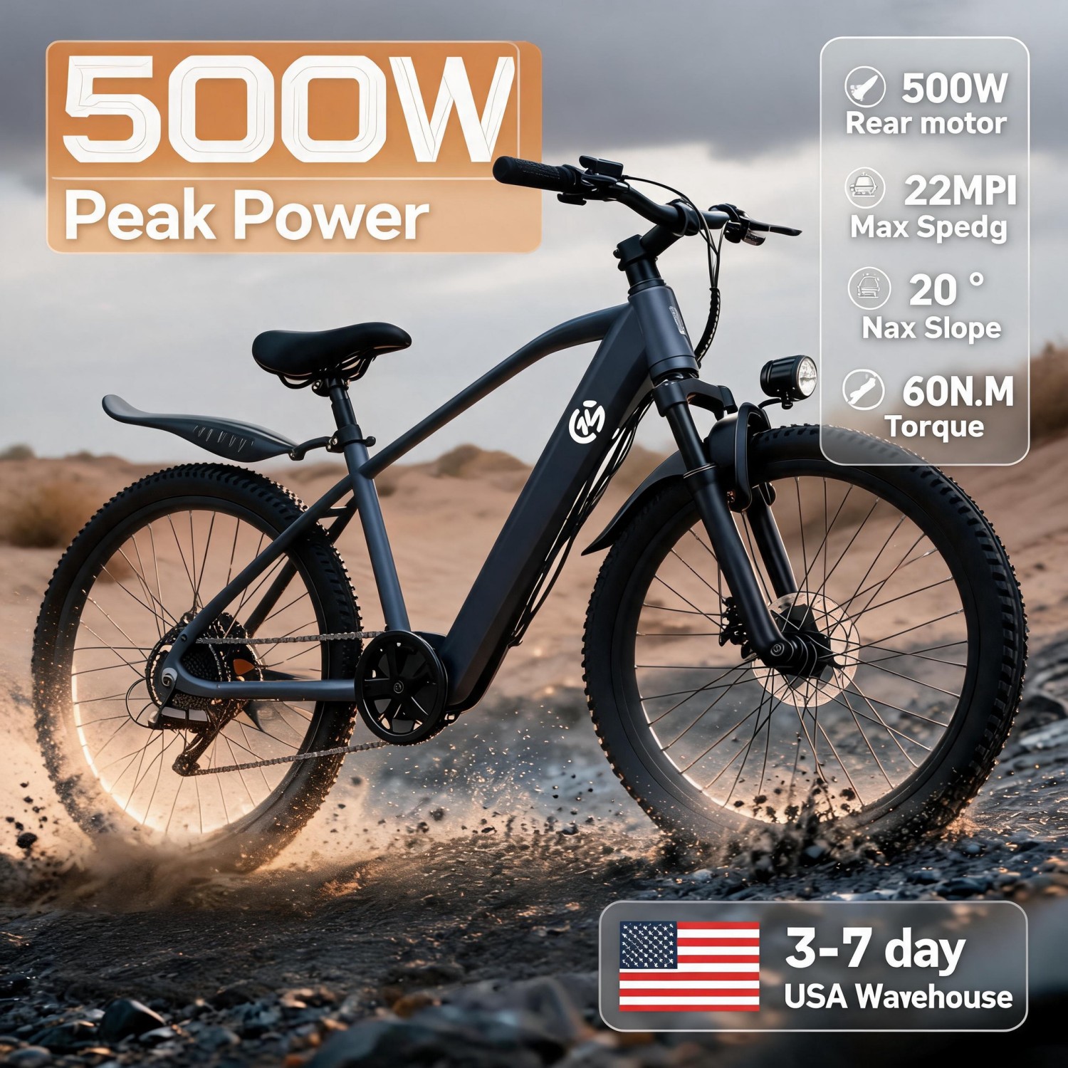 Bicicleta eléctrica todoterren - Cycling Commute reseña y precio