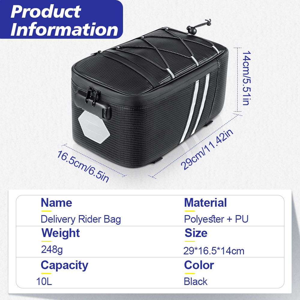 Bolsa Trasera para Bicicleta c - Cycling Journey reseña y precio