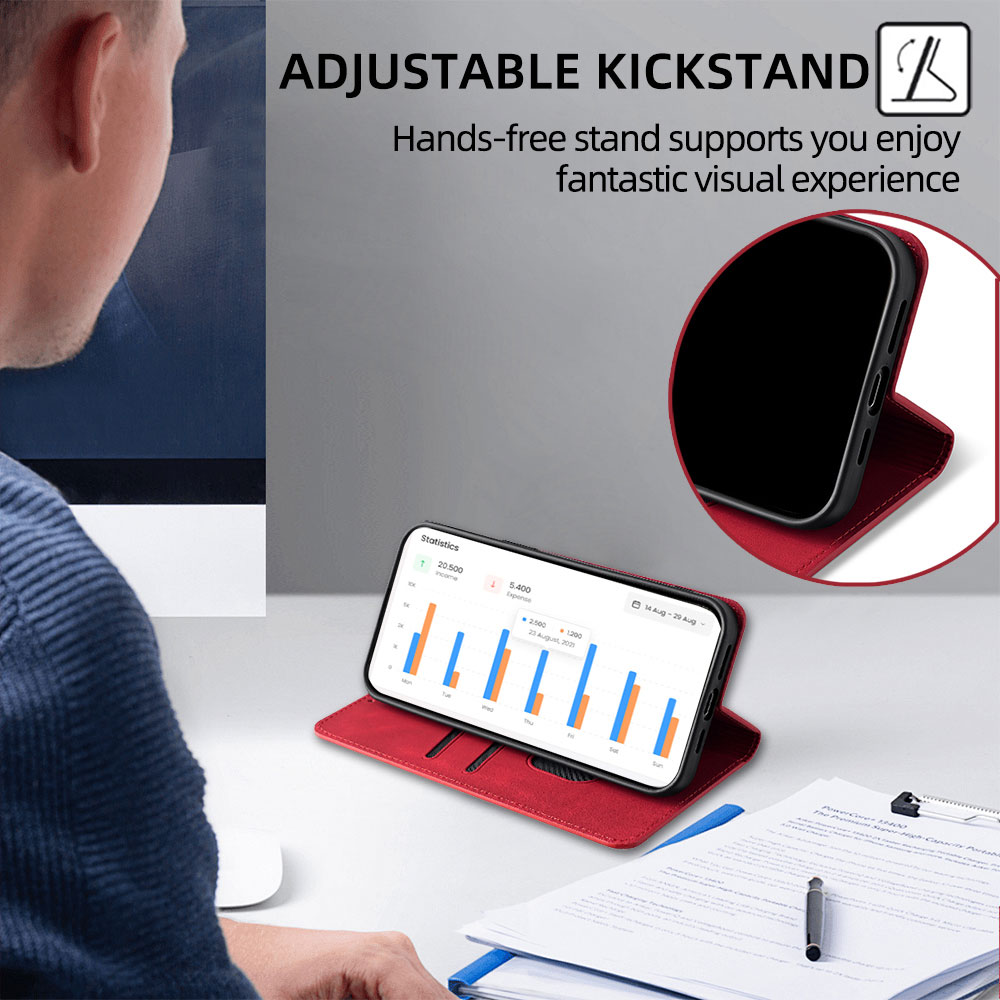 Funda de Teléfono Tipo Cartera - Kickstand Adjustable reseña y precio