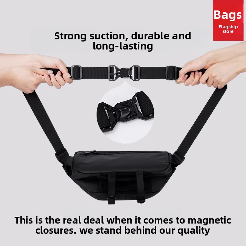 Bolso cruzado con hebilla magn - Cycling Commute reseña y precio